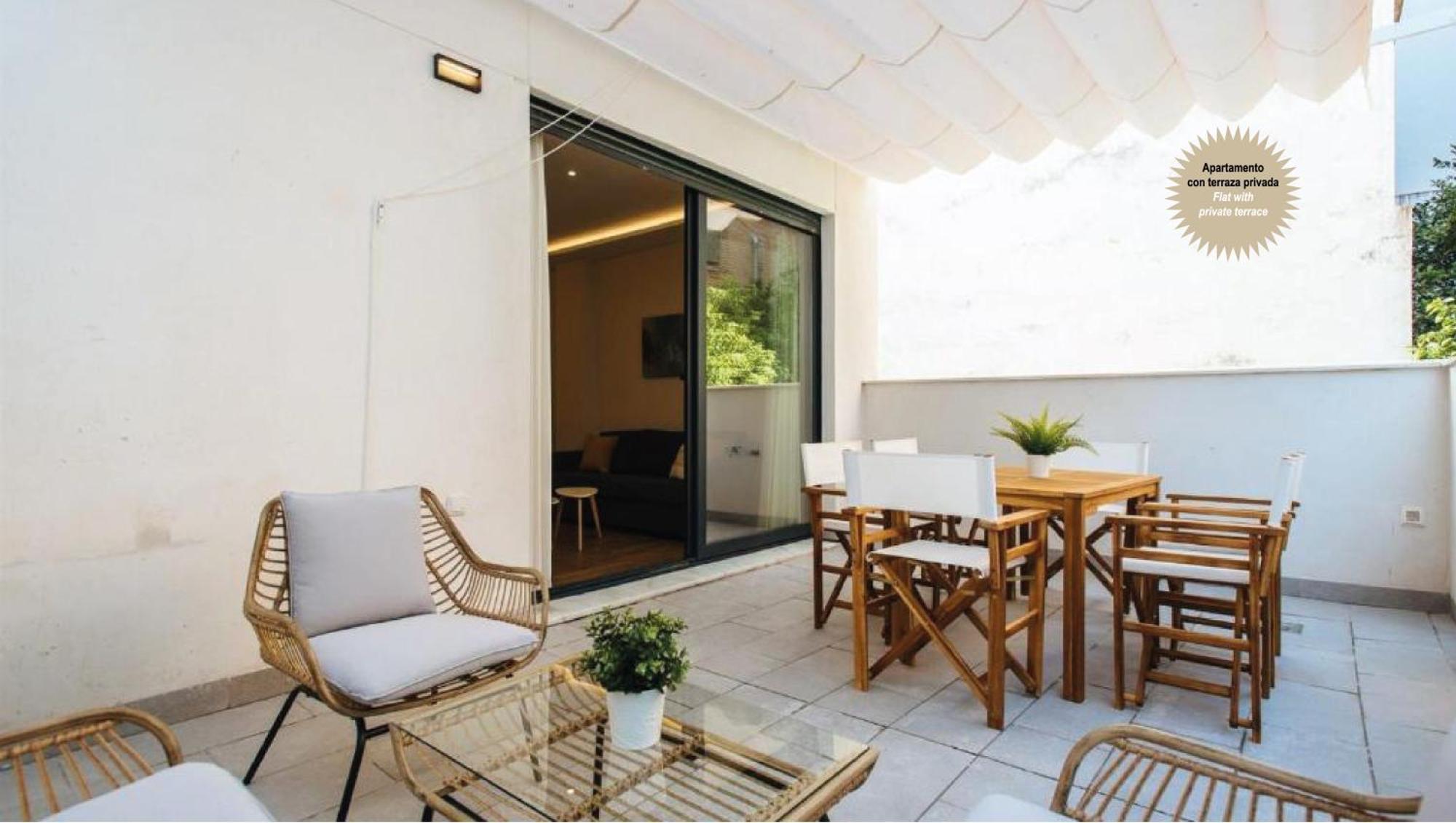 San Martin Suites Apartments Sevilla Buitenkant foto