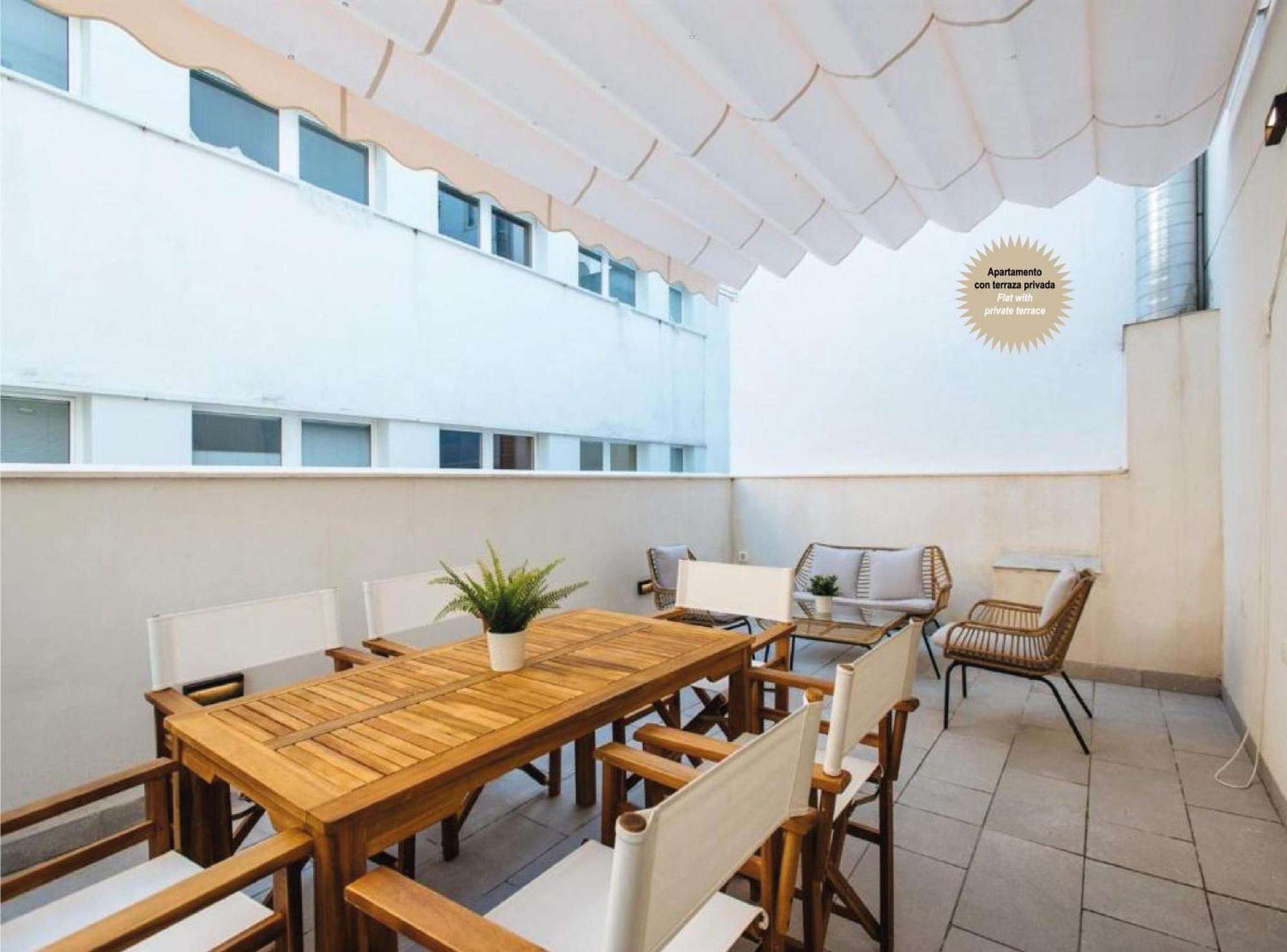 San Martin Suites Apartments Sevilla Buitenkant foto